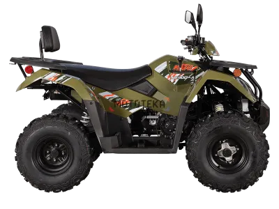 Квадрицикл KAYO (Кайо) AU300 Carb (ЗЕЛЕНЫЙ ХАКИ пластик 2025 г.) с ПСМ