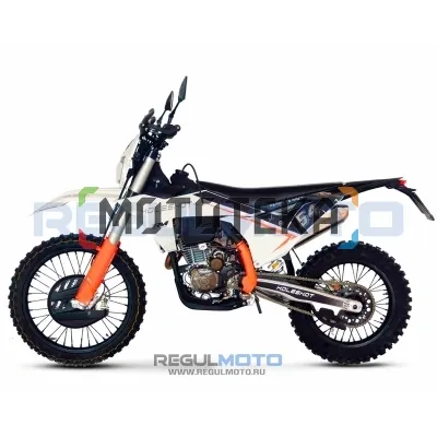 Мотоцикл кроссовый / эндуро Regulmoto (Регулмото) Holeshot 300 pro (ZS PR300 PRO) белый с ПТС