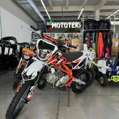 Питбайк KAYO (Кайо) BASIC K125EM 17/14 KRZ (механ. сцепл., эл. стартер 2024 г.)