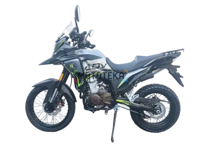 Мотоцикл дорожный Regulmoto (Регулмото) ADV 300 S. спицованные колеса серый/чёрный с ПТС