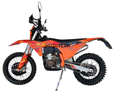 Мотоцикл кроссовый / эндуро Regulmoto (Регулмото) SIX DAYS оранжевый с ПТС