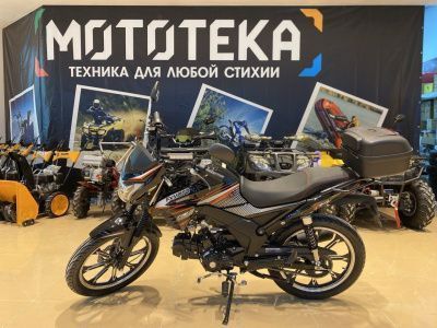 Мопед FXMOTO (ФХМото) STORM LUX 49 (125) чёрный/красный