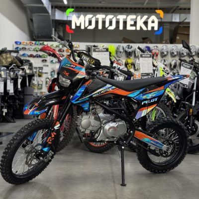 Питбайк Regulmoto (Регулмото) PILOT EM 17/14 чёрный/оранжевый