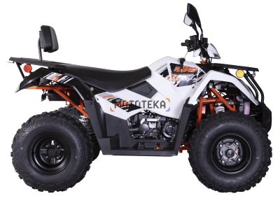 Квадрицикл KAYO (Кайо) AU300 Carb (белый пластик 2024 г.) с ПСМ